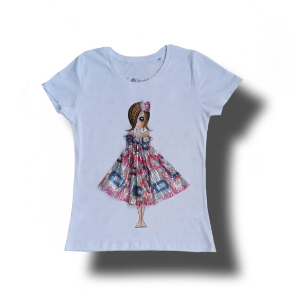 T-Shirt Diletta Square-Glam